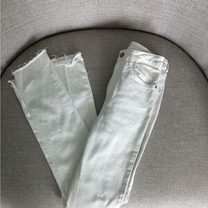 White Slim Flare Women's Jeans